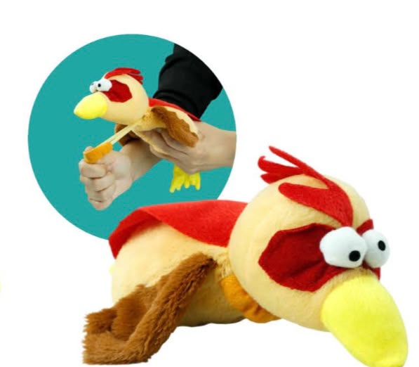 Brinq Pelucia Passarinho Voador